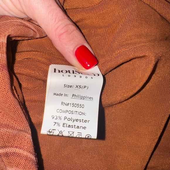 House of CB Clementine Swirl Print Cutout Mini Dress - Picture 11 of 15